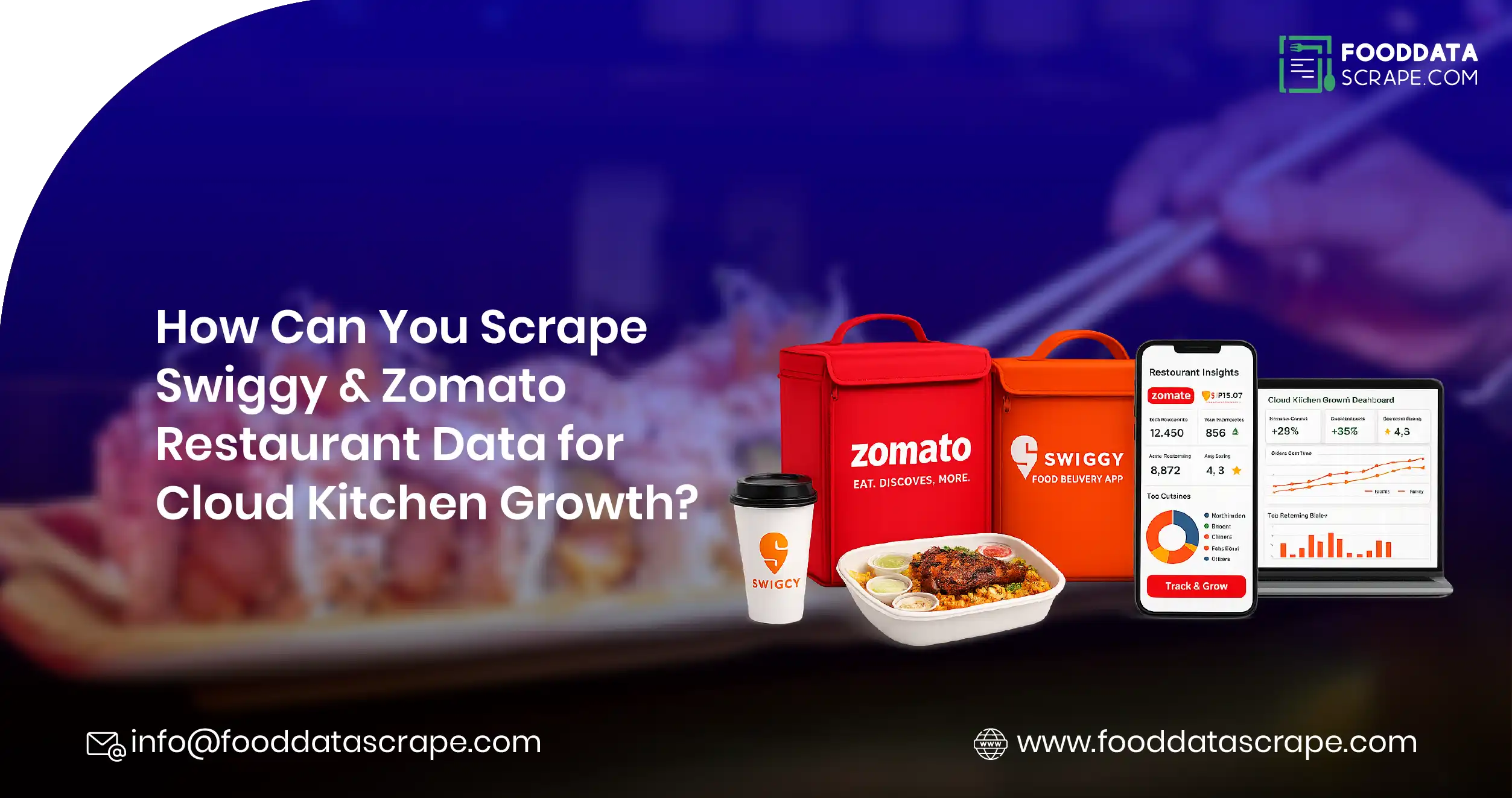 Swiggy Zomato Restaurant Data Scraping Cloud Kitchen